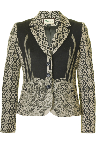 Click for larger image of: Beige Pattern Jacket Style: 44491