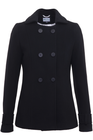 Click for larger image of: Black Jacket Coat Style: 44488
