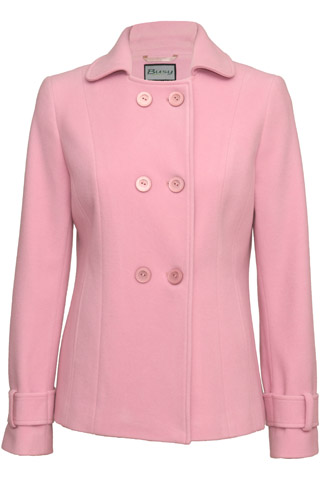 Click for larger image of: Light Pink Jacket Coat Style: 44488