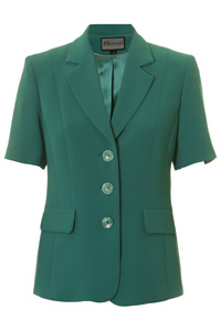 Click to see:Jade Green Short Sleeve Jacket Style: 44477