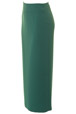 Mouseover to see larger image of: Jade Green Long Skirt Style: 44330